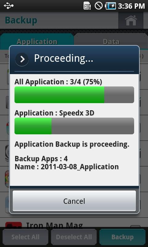 Backup &amp; Restore BackMeUp ...截图2