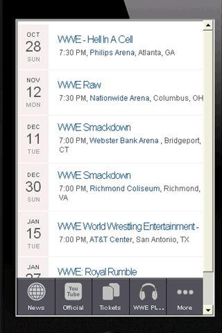 WWE Fans App截图1