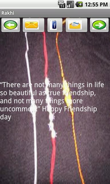 Rakhi & Friendship day SMS截图2