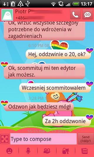 彩虹主题免费短信 GO SMS Rainbow Theme Free截图4