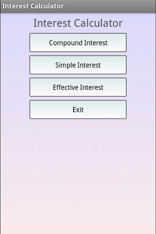 Interest Calculator Free截图1