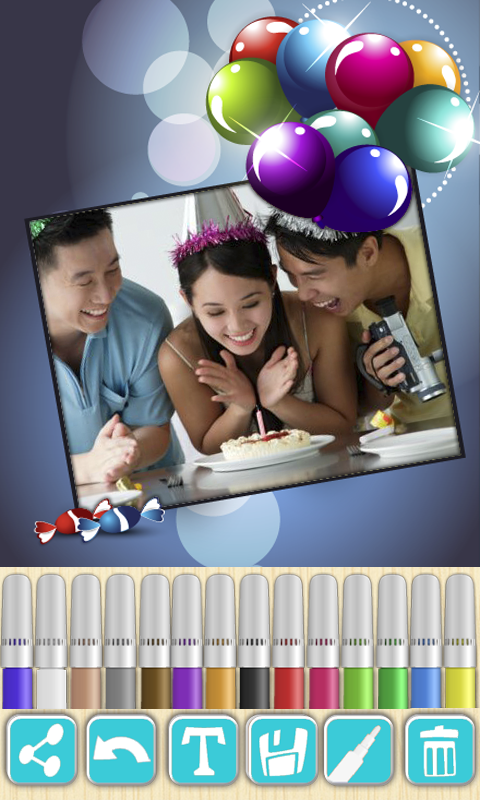 Create Birthday Photos截图2