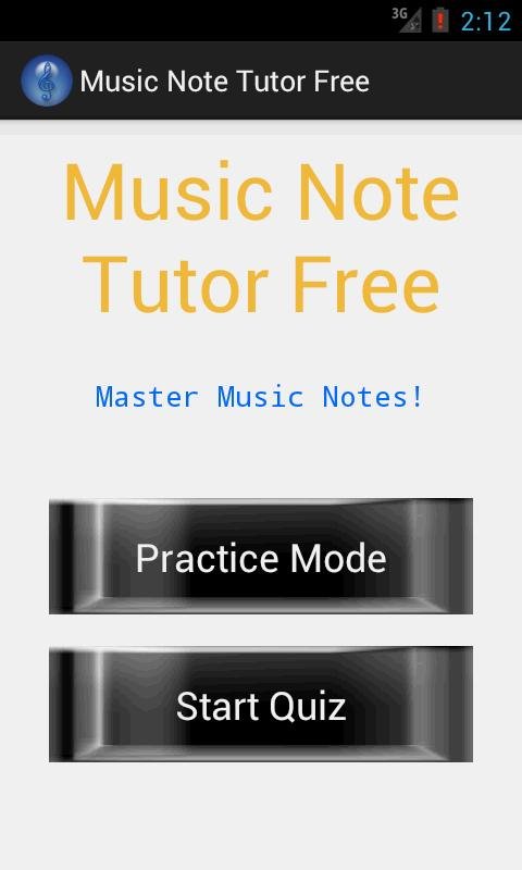 Music Note Tutor Free截图6