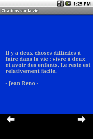 Citations sur la vie截图1