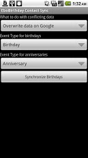 EboBirthday Contact Sync截图4