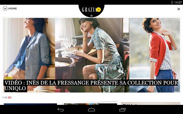 Grazia.fr截图2