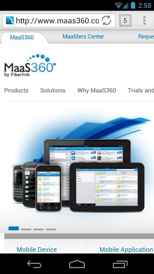 MaaS360安全浏览器截图1