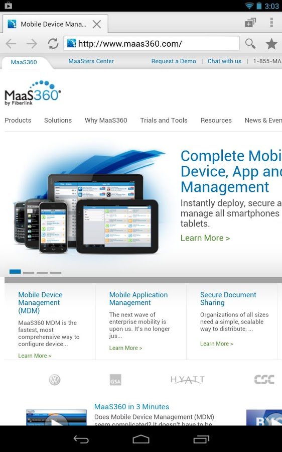 MaaS360安全浏览器截图6