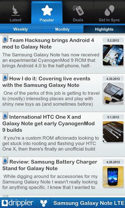 Ultimate Galaxy Note LTE App截图1