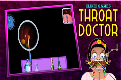 Clinic games : Throat doctor截图3