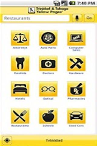 Trinidad & Tobago Yellow Pages截图2