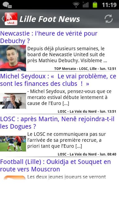 Lille Foot News截图9