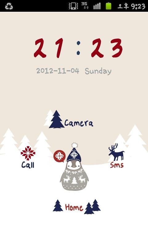 Pepe-winter Go locker theme 2截图4