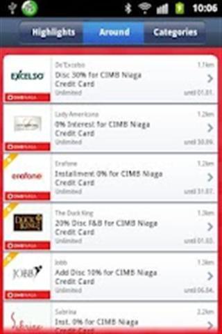 CIMB NIAGA CREDIT CARD截图3