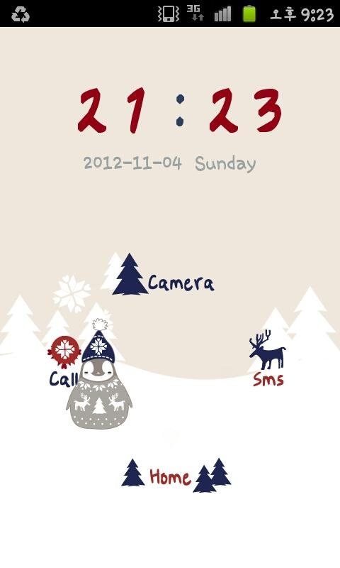 Pepe-winter Go locker theme 2截图1