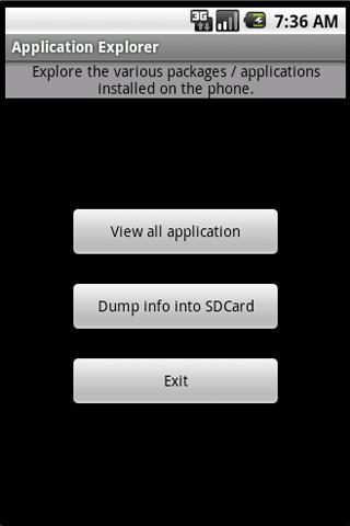 Application Explorer截图1