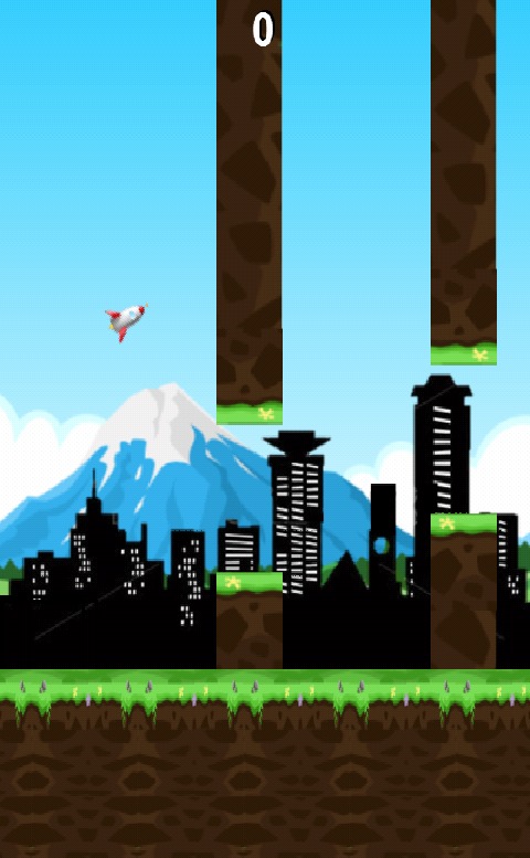 Flappy Missile- Addictive Game截图2