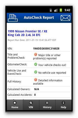 AutoCheck® Mobile for Consumer截图4