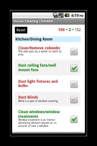 House Cleaning Checklist截图2