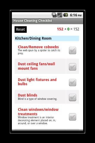 House Cleaning Checklist截图3