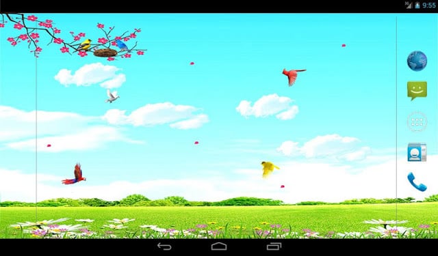 Sky Birds Live Wallpaper Free截图4