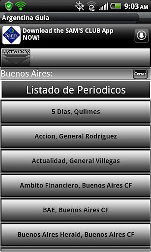 Argentina Guide Radios n News截图6