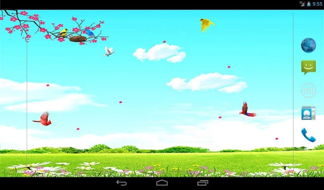 Sky Birds Live Wallpaper Free截图2