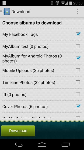 MyAlbum对于Facebook截图3