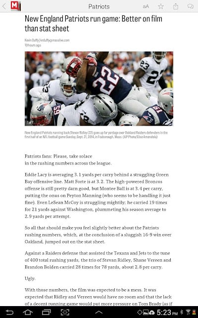 MassLive.com: Patriots News截图6