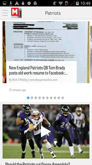 MassLive.com: Patriots News截图8