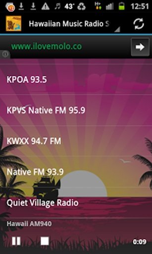 夏威夷音乐广播电台 Hawaiian Music Radio Stations截图2