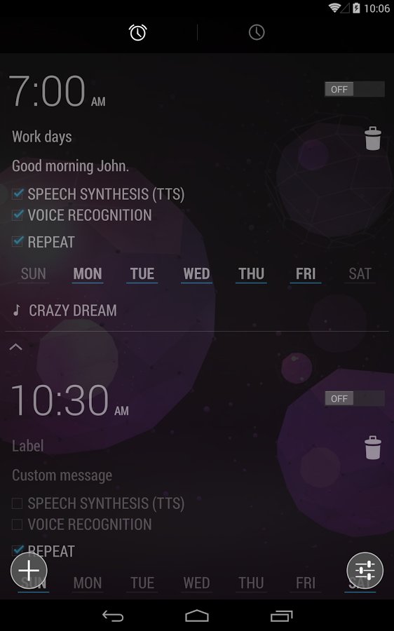 WakeVoice TRIAL ★ alarm clock截图6