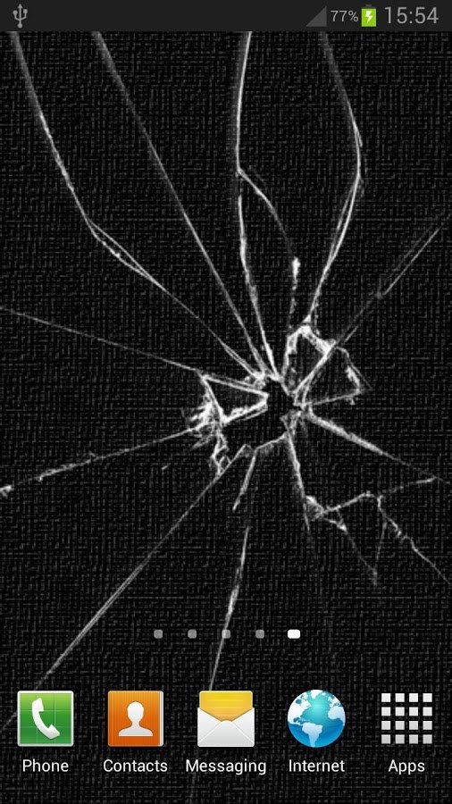 破获屏幕动态壁纸 Cracked Screen Live Wallpaper截图4