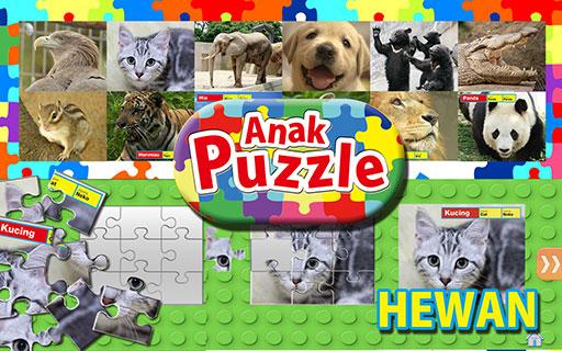 Puzzle Anak - HEWAN -Indonesia截图3