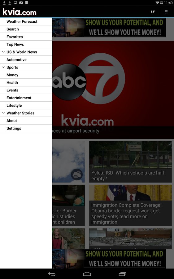 ABC-7 KVIA.com截图2