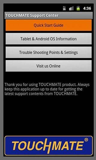 TOUCHMATE Support Center截图4