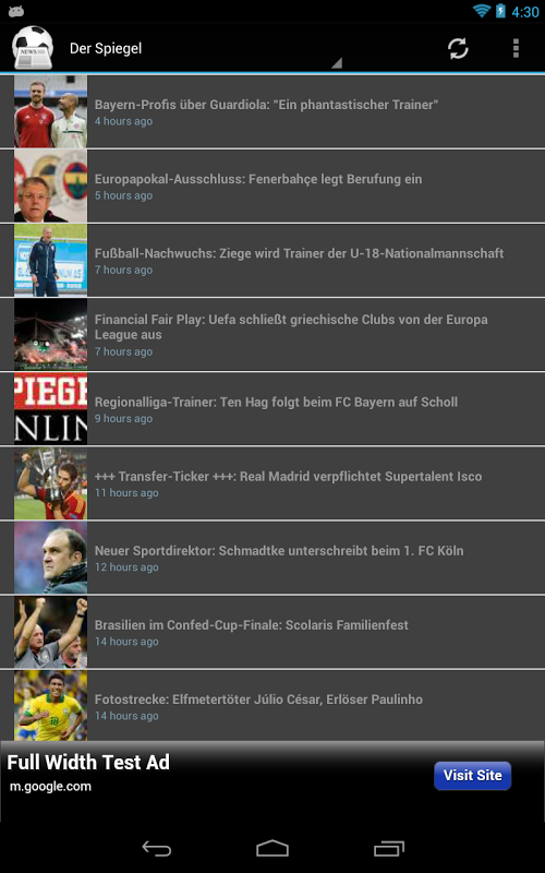 European Football News截图9