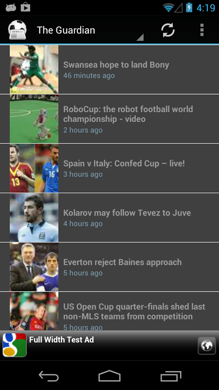 European Football News截图1