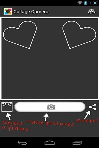 拼贴相机-简单的框架 Collage Camera截图3
