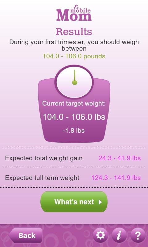 孕期体重计算器 SureBaby Weight Gain Calculator截图3