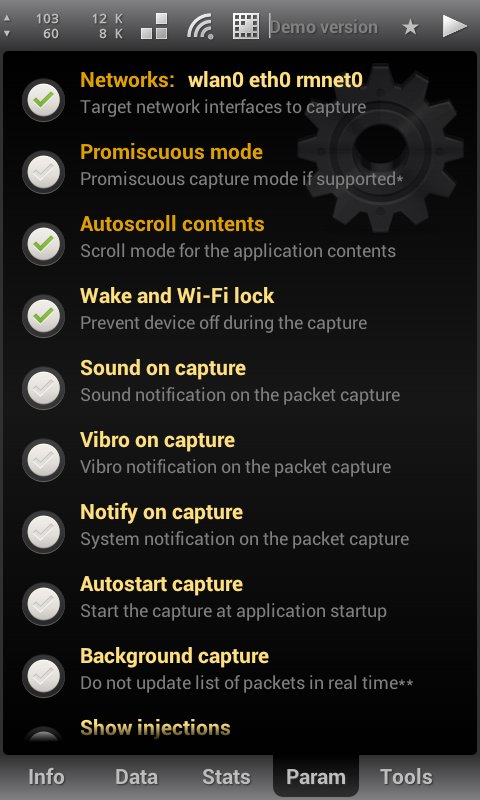 Wi.cap. Network sniffer Demo截图6