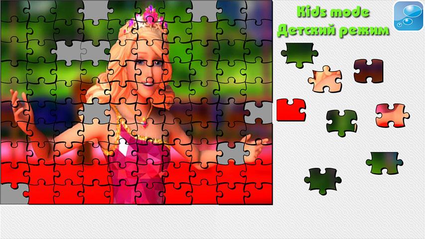 Puzzle Barbie截图5