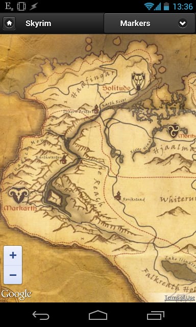 Skyrim Map截图6