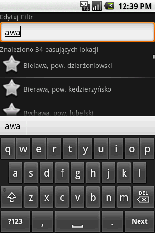 Meteo.pl alternative截图2