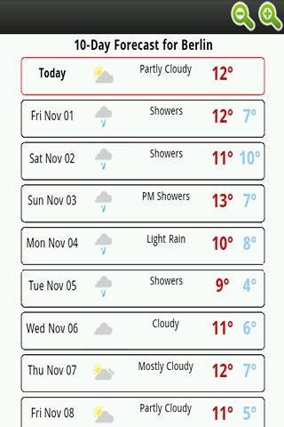 天气预报10天截图2