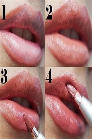 嘴唇化妆步骤截图1