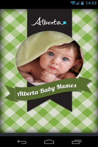 阿尔伯塔婴儿名字 Alberta Baby Names截图5