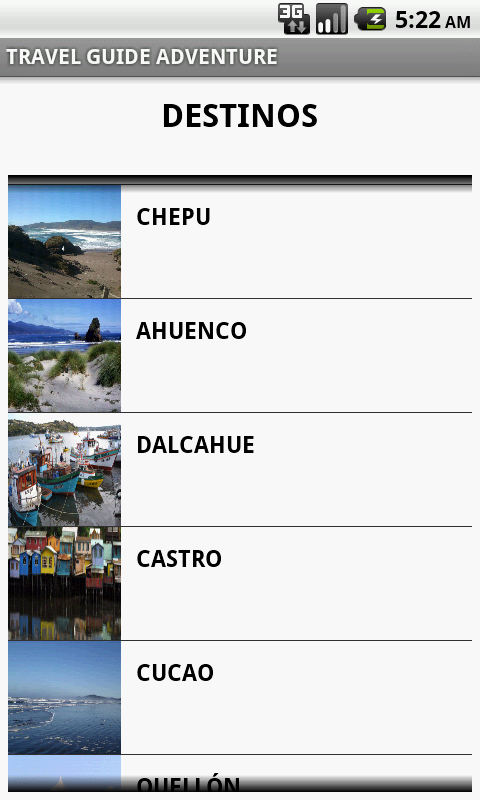 TRAVEL GUIDE ADVENTURE CHILOÉ截图2