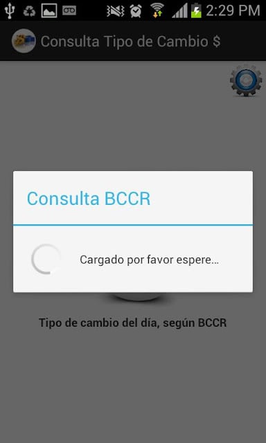 Tipo de cambio del d&iacute;a BCCR截图5