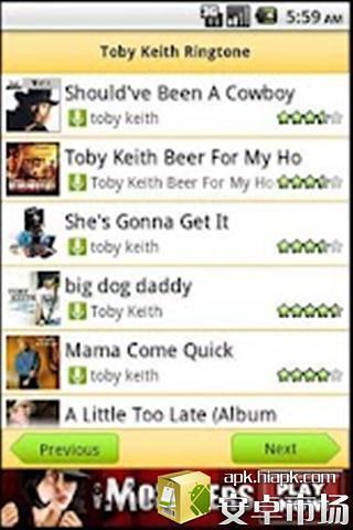 Toby Keith铃声截图1